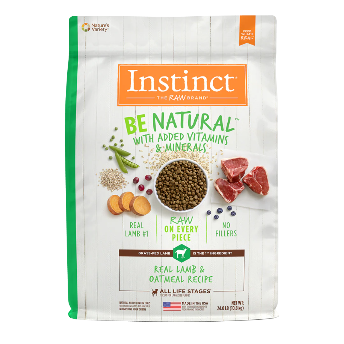 Instinct Be Natural Cordero - Alimento para perros