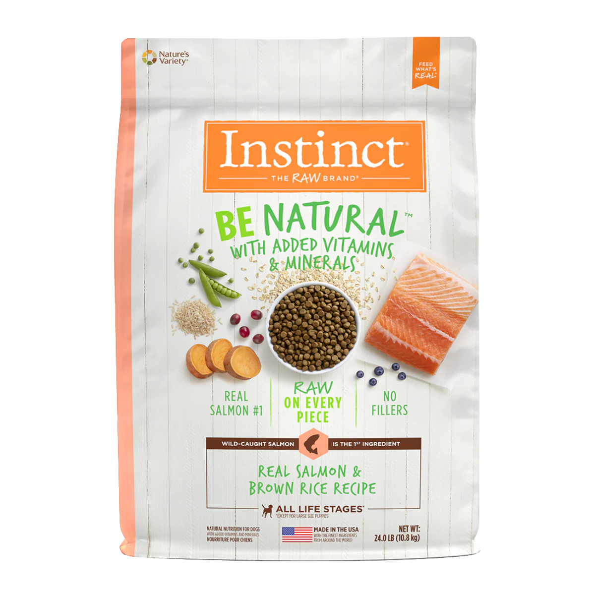 Instinct Be Natural Salmón - Alimento para perros