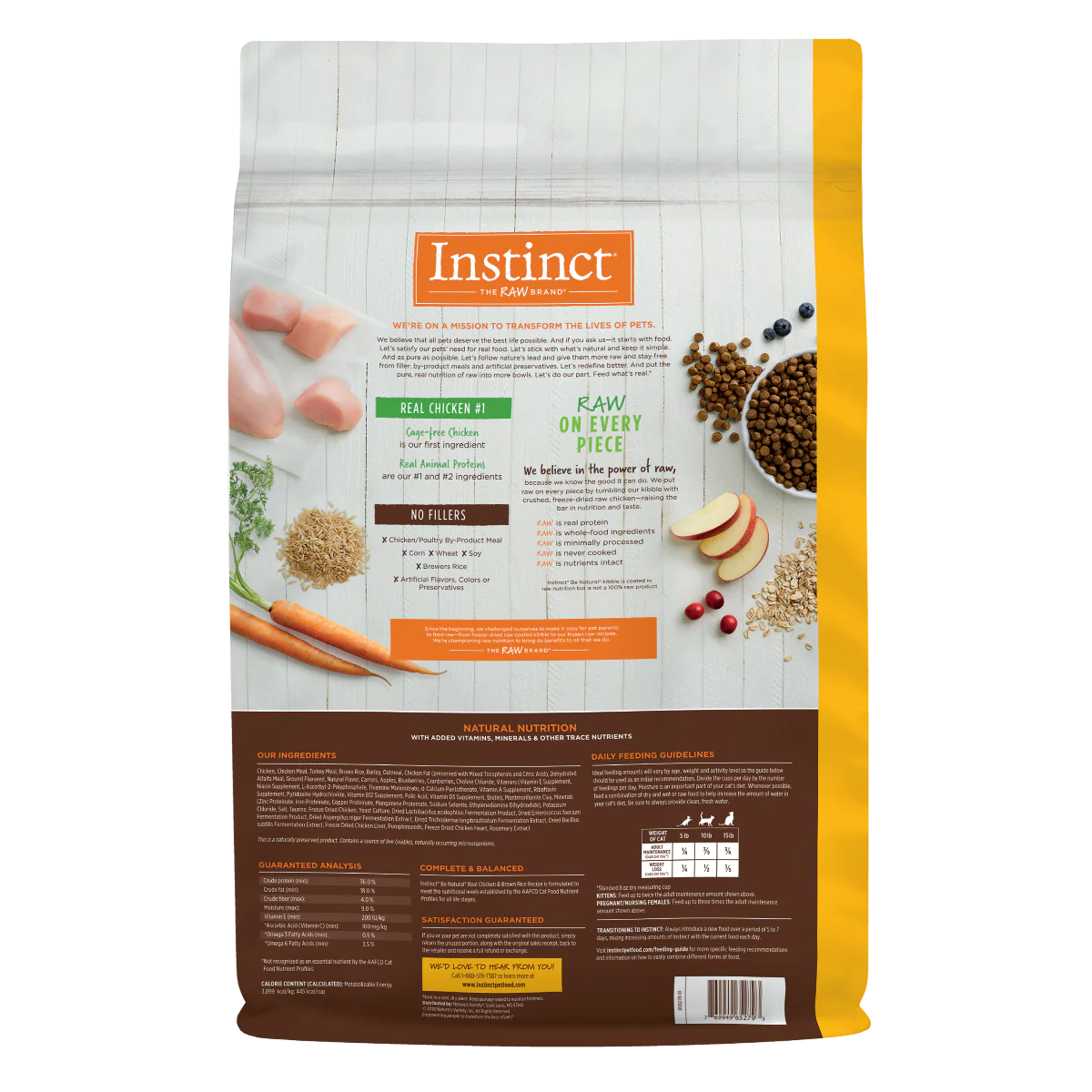 Instinct Be Natural Pollo - Alimento para Gatos