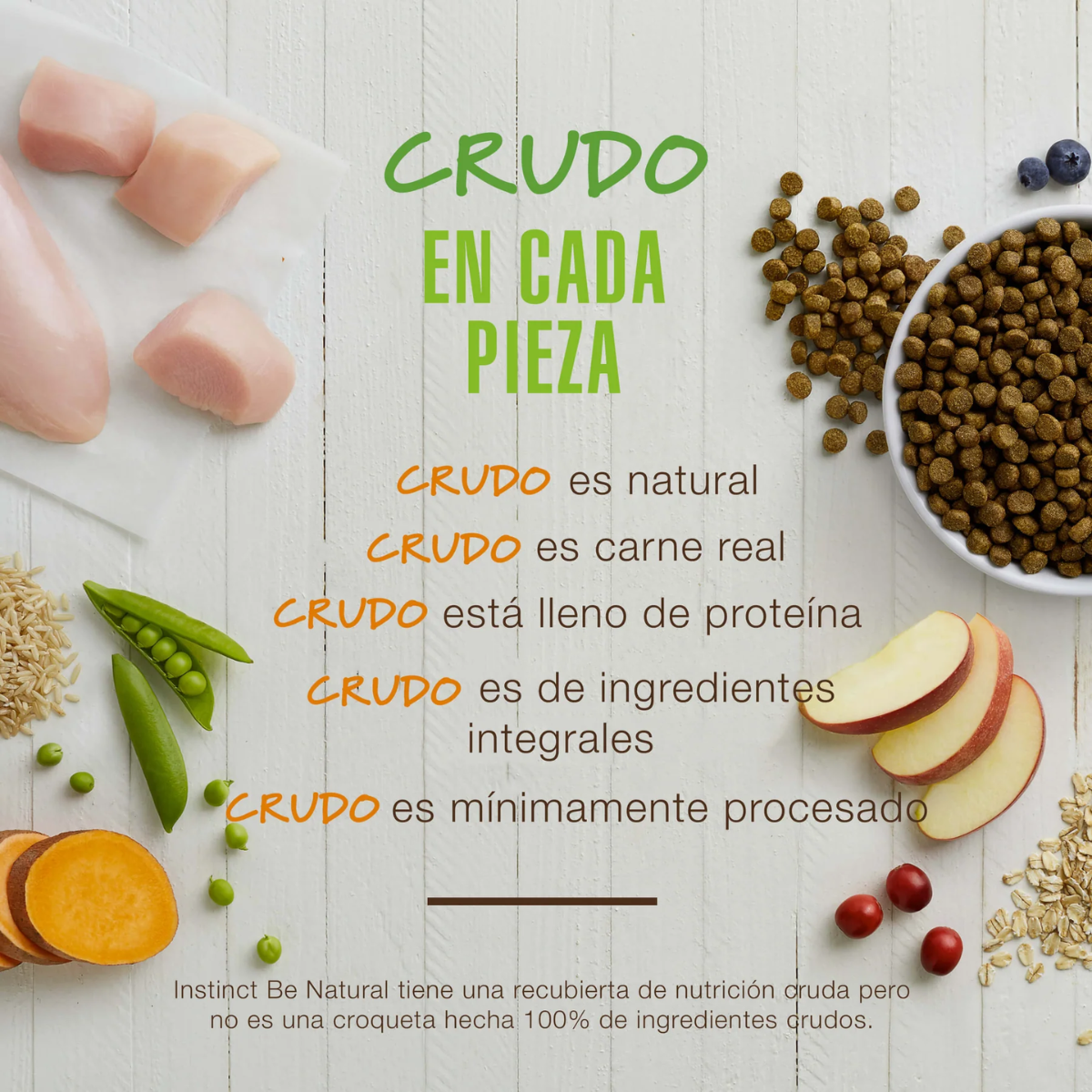 Instinct Be Natural Pollo - Alimento para perros