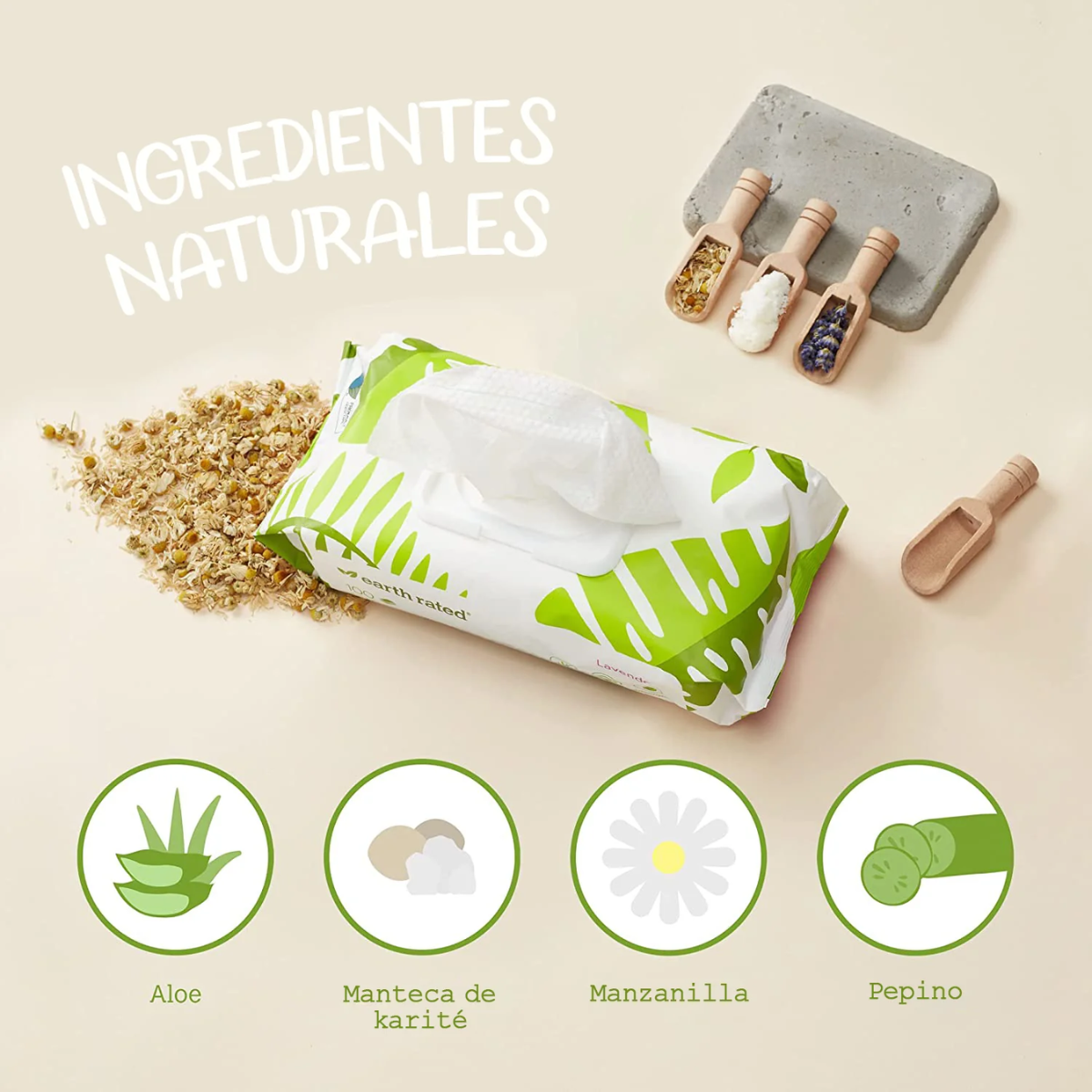 Toallitas Húmedas para Perros con Aroma Lavanda – 100 pzs