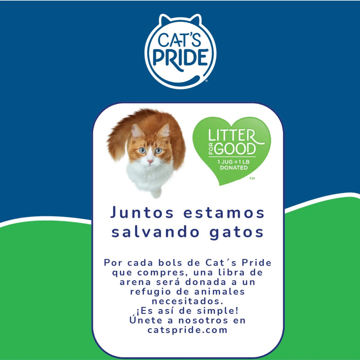 Arena para Gato Cat’s Pride Perfumada con Bicarbonato 10 lb
