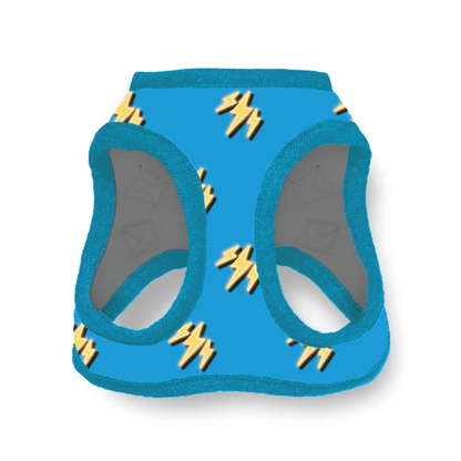 Pechera para Perro Celeste con Diseño Divertido – Full Print