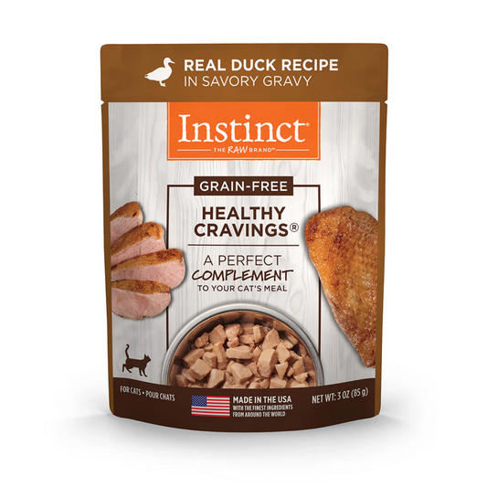 Instinct Healthy Cravings – Sobre de Comida Húmeda para Gato Pato 85 g